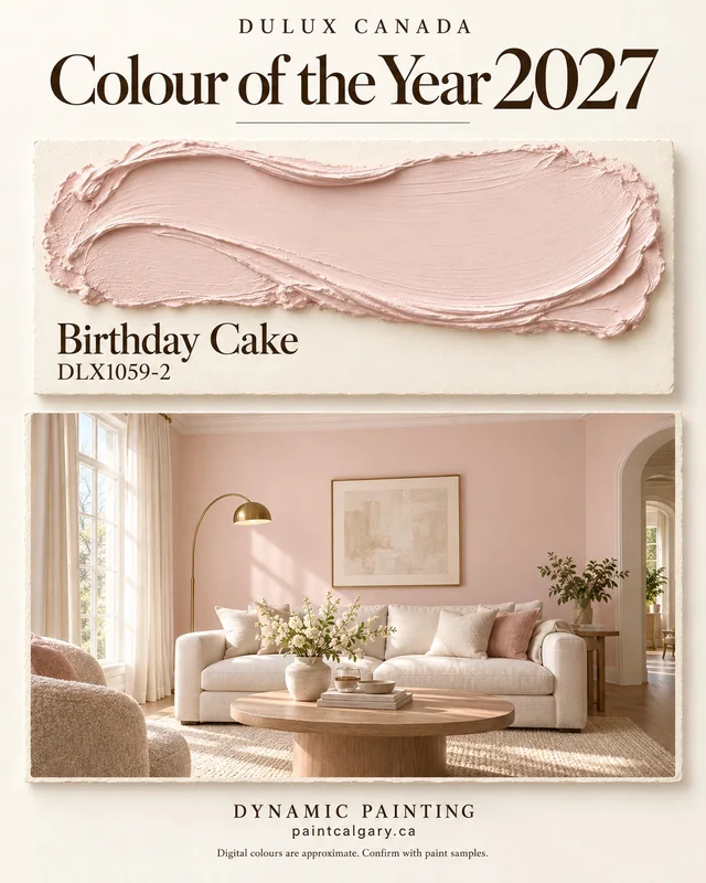 Birthday Cake colour inspiration illustration