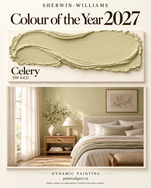 Celery colour inspiration illustration